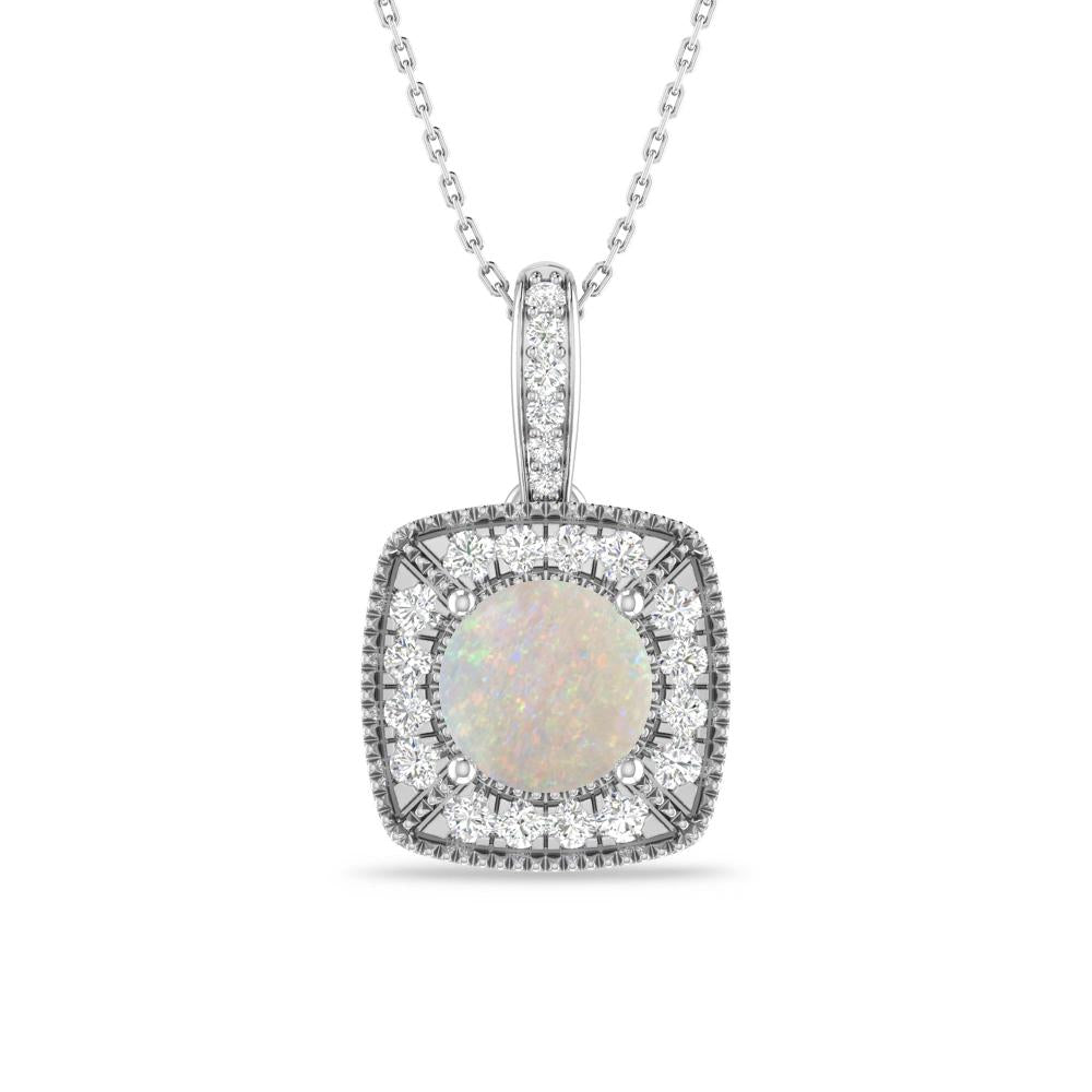 White Gold - Opal