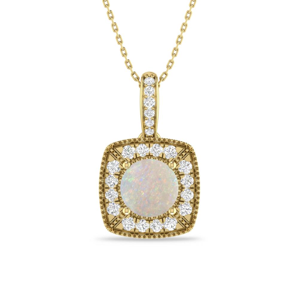 Yellow Gold - Opal