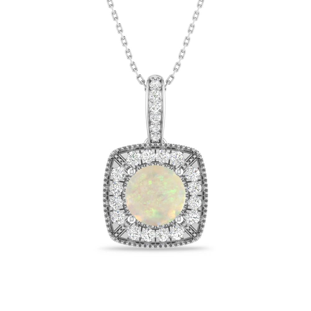 White Gold - Opal