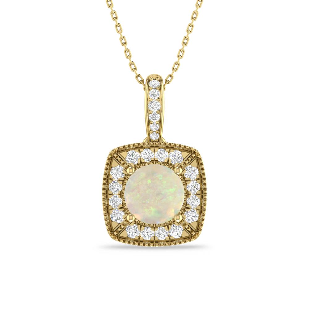 Yellow Gold - Opal