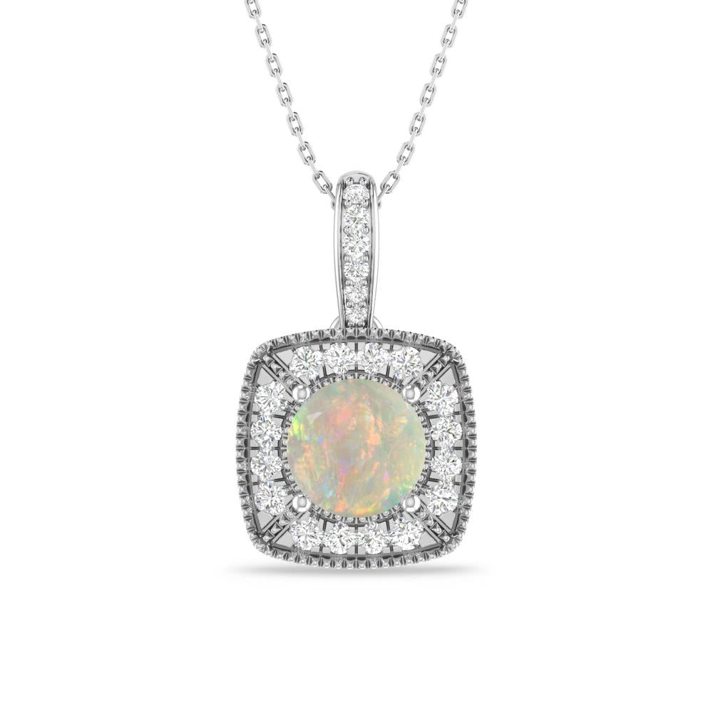 White Gold - Opal