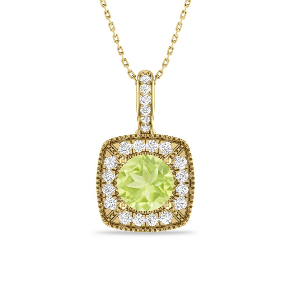 Yellow Gold - Peridot