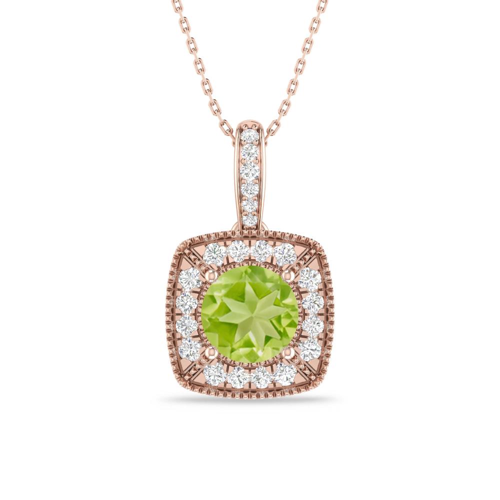 Rose Gold - Peridot