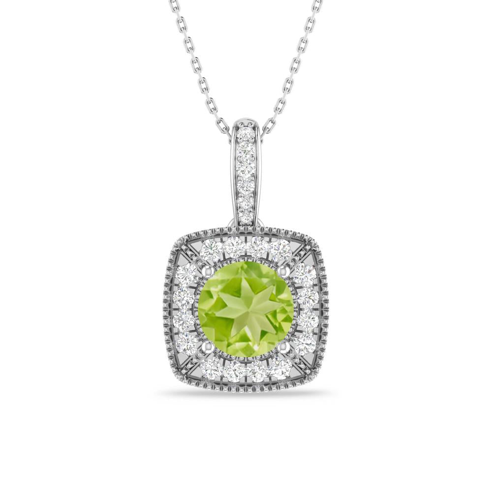White Gold - Peridot