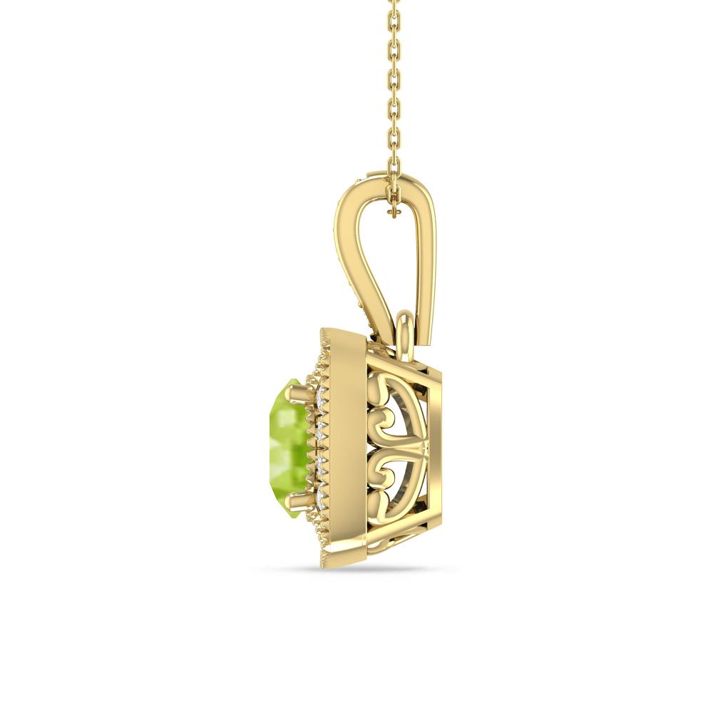 Yellow Gold - Peridot
