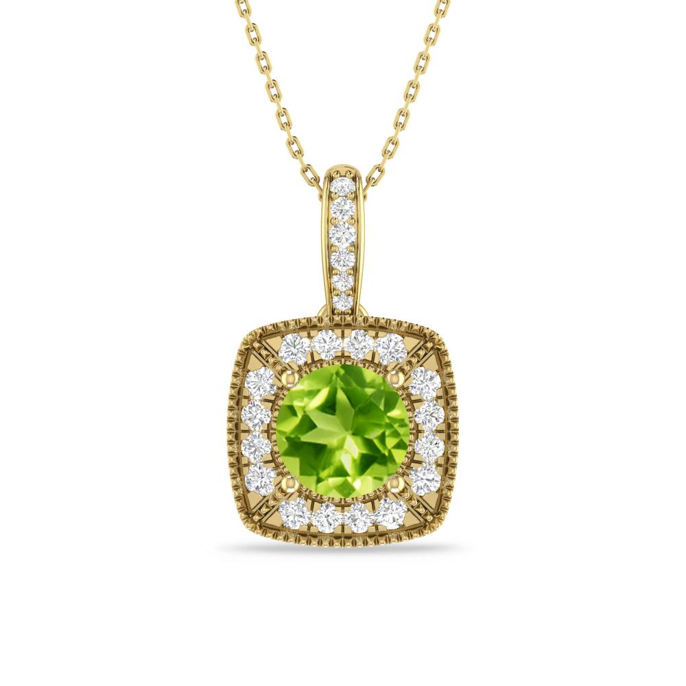 Yellow Gold - Peridot