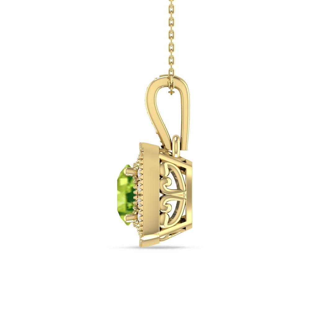 Yellow Gold - Peridot