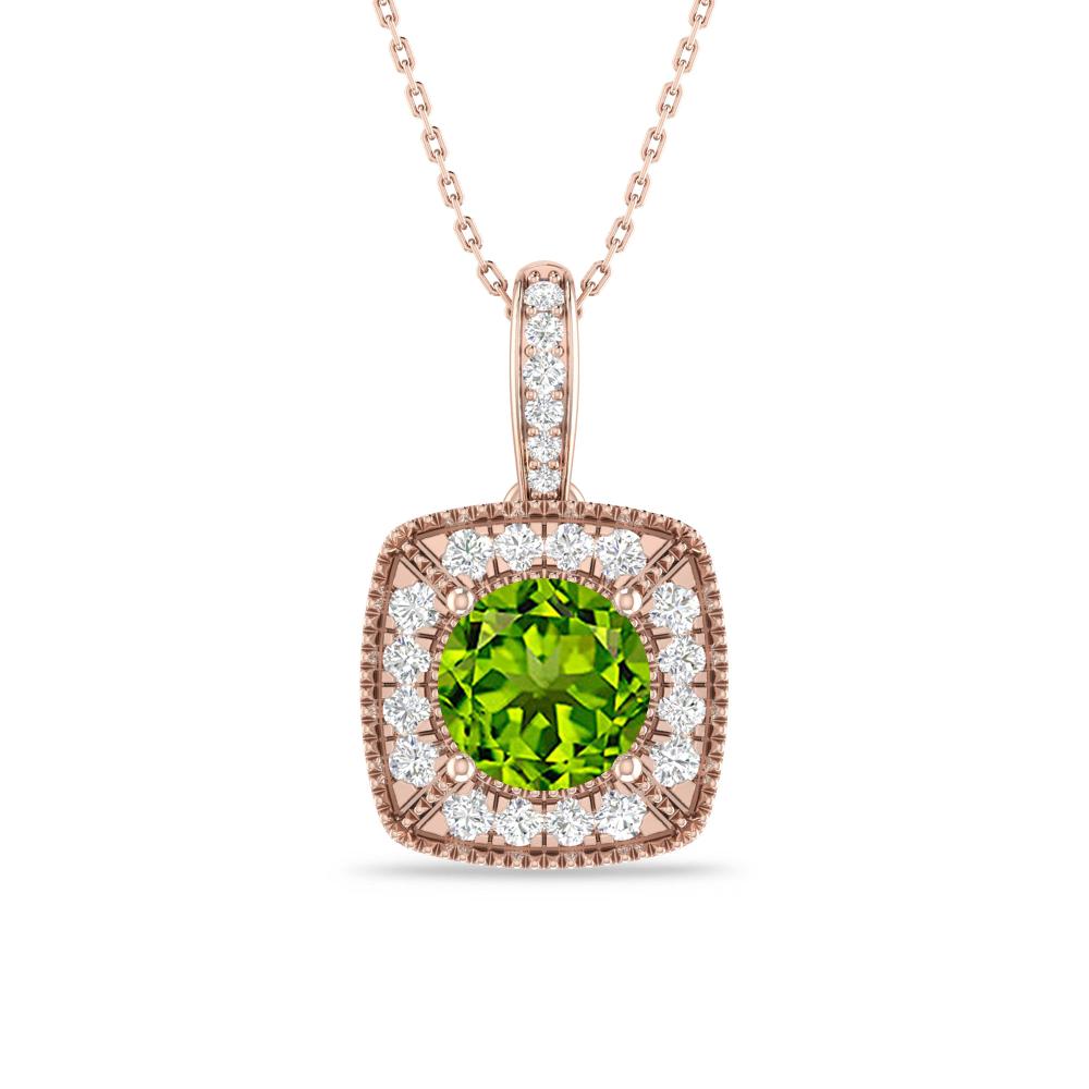 Rose Gold - Peridot