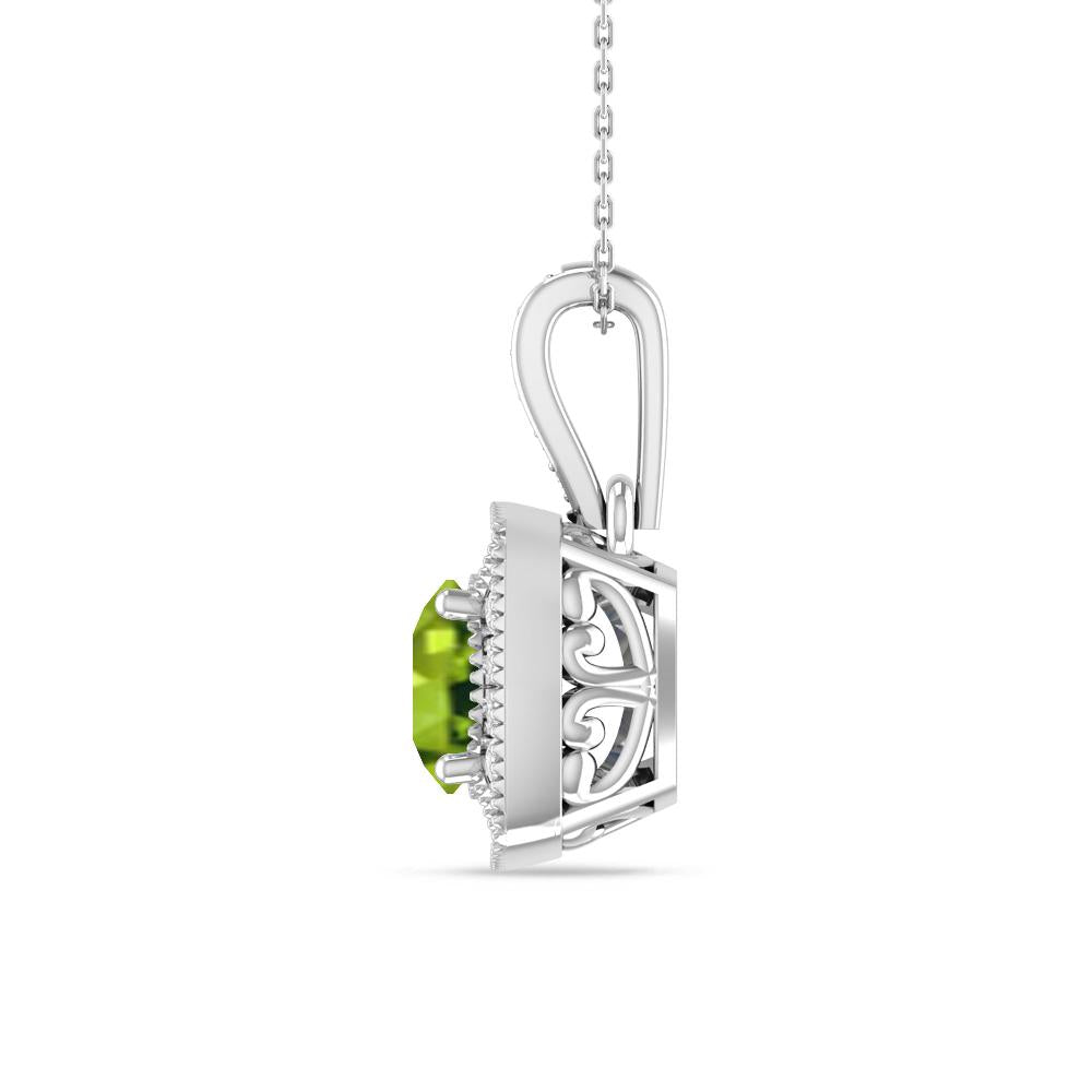 White Gold - Peridot