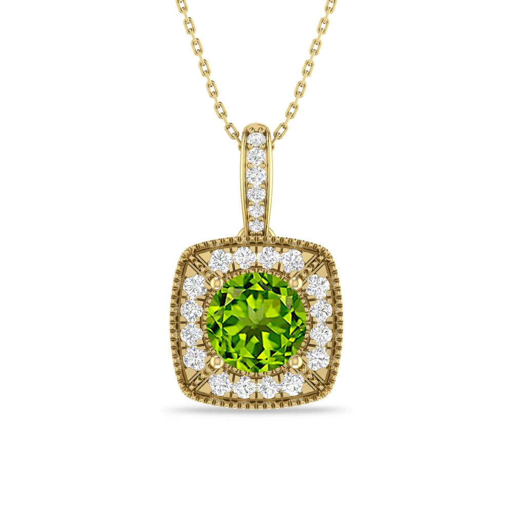 Yellow Gold - Peridot