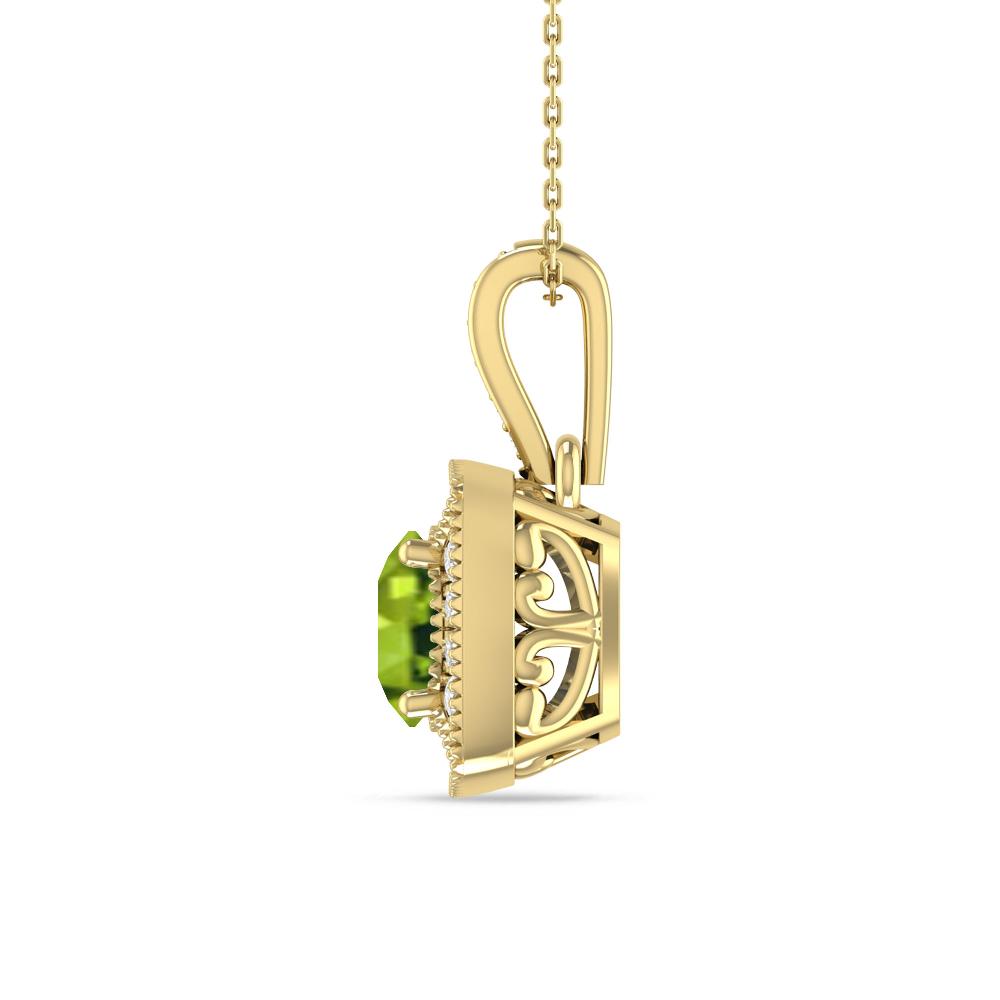 Yellow Gold - Peridot