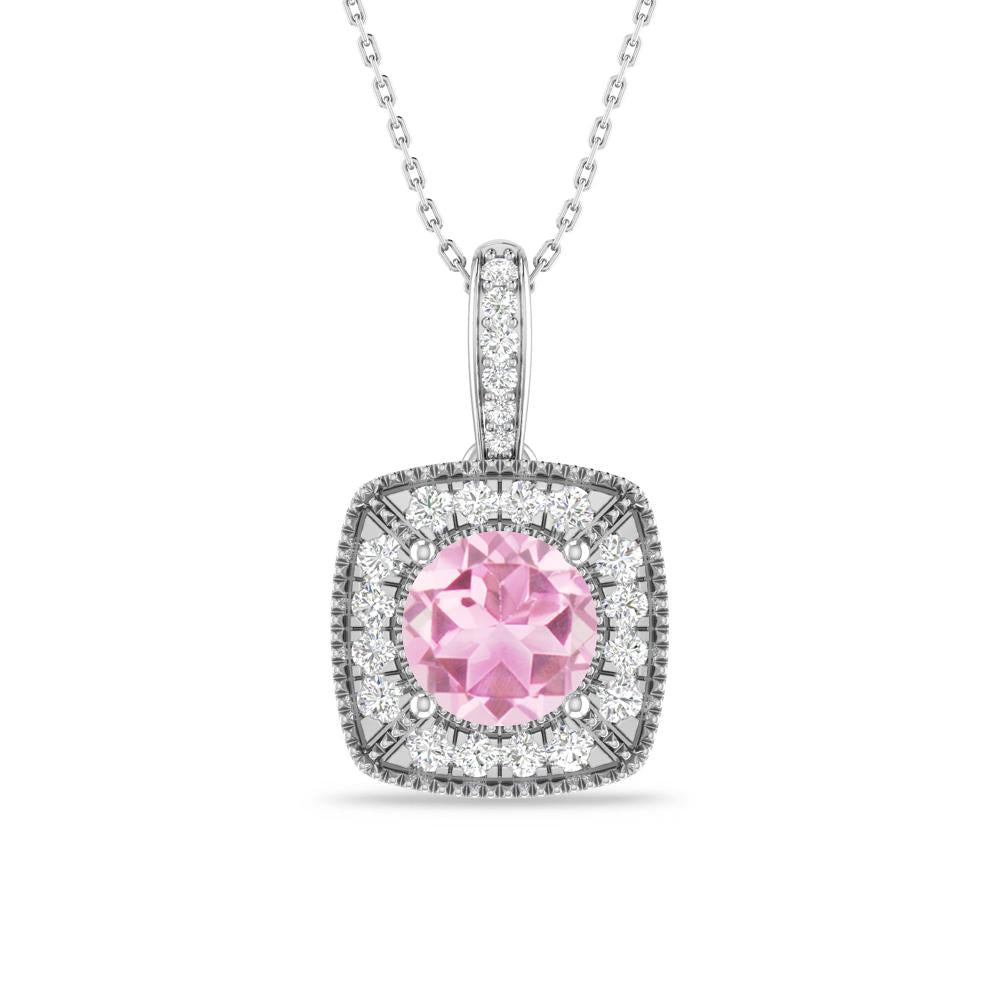 White Gold - Pink Tourmaline
