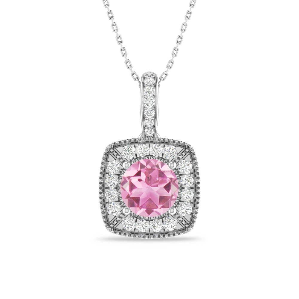 White Gold - Pink Tourmaline