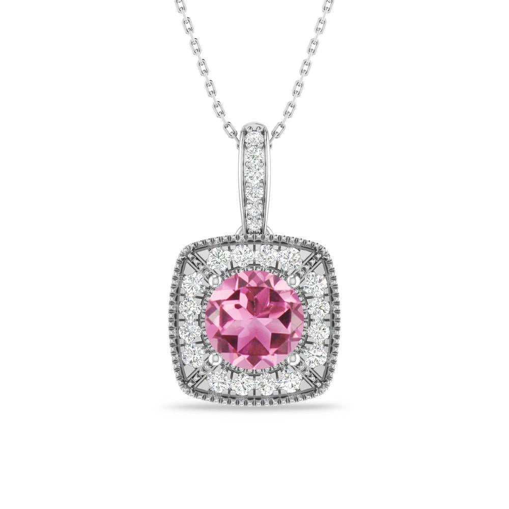 White Gold - Pink Tourmaline