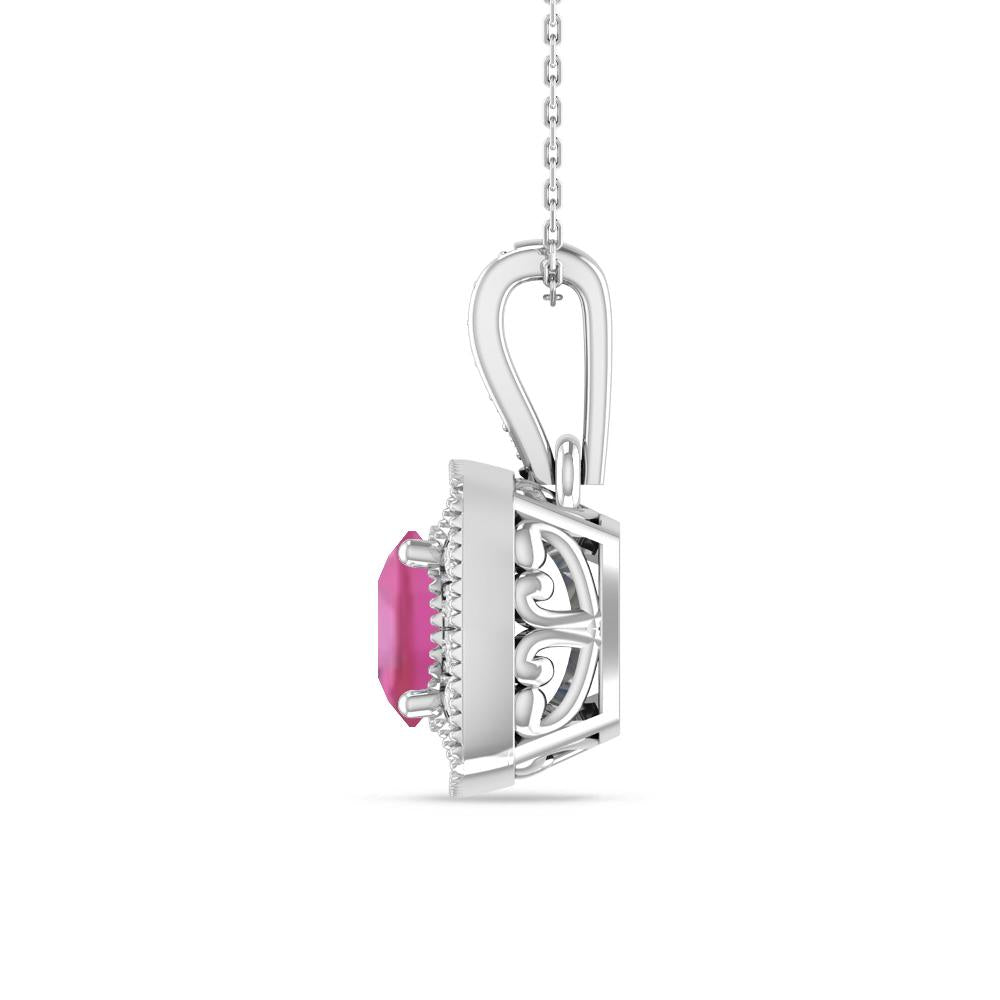 White Gold - Pink Tourmaline