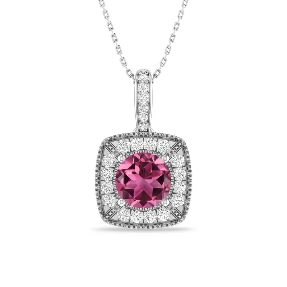 White Gold - Pink Tourmaline