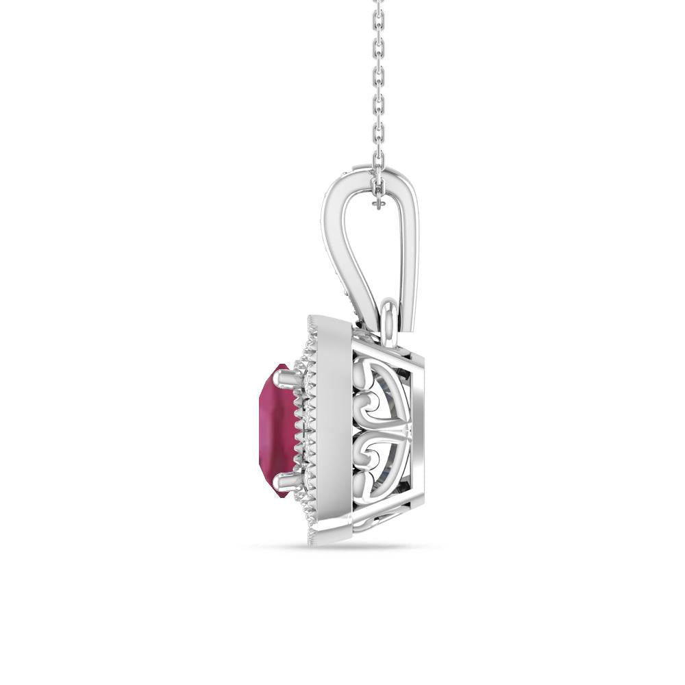 White Gold - Pink Tourmaline