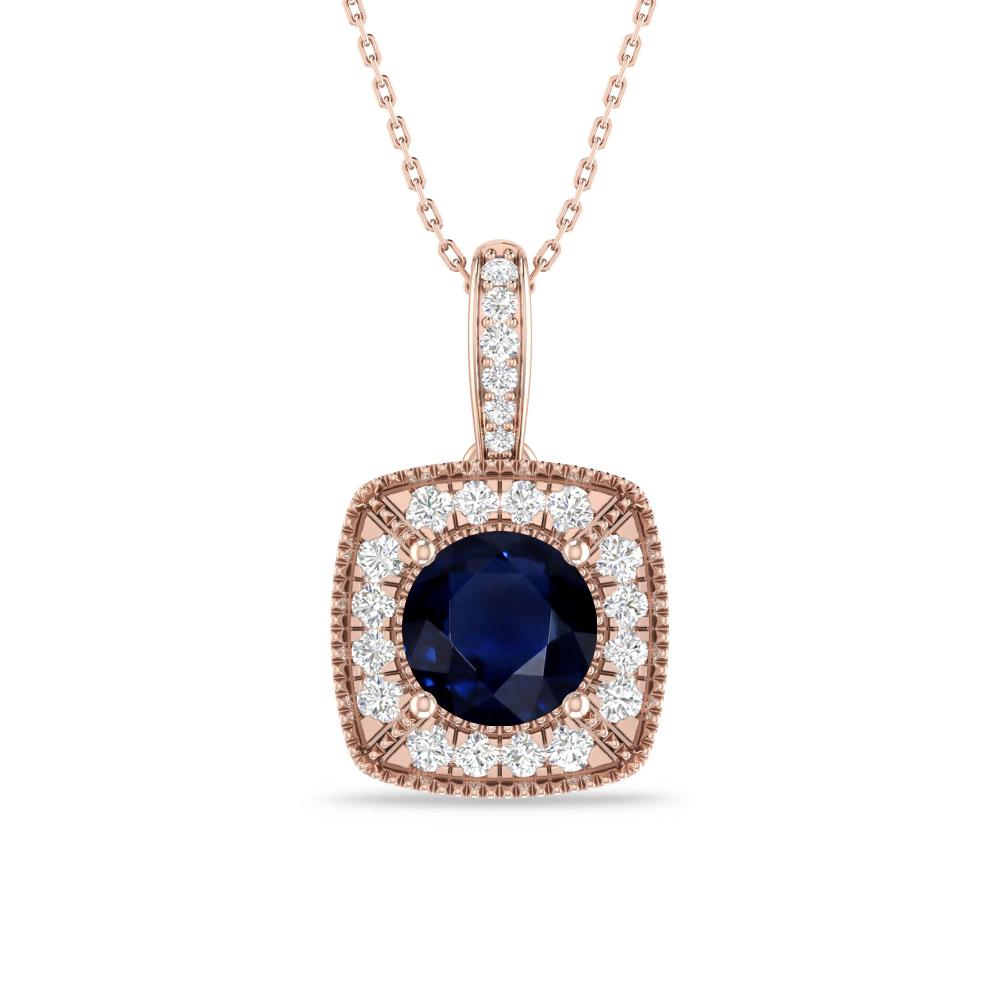 Rose Gold - Sapphire