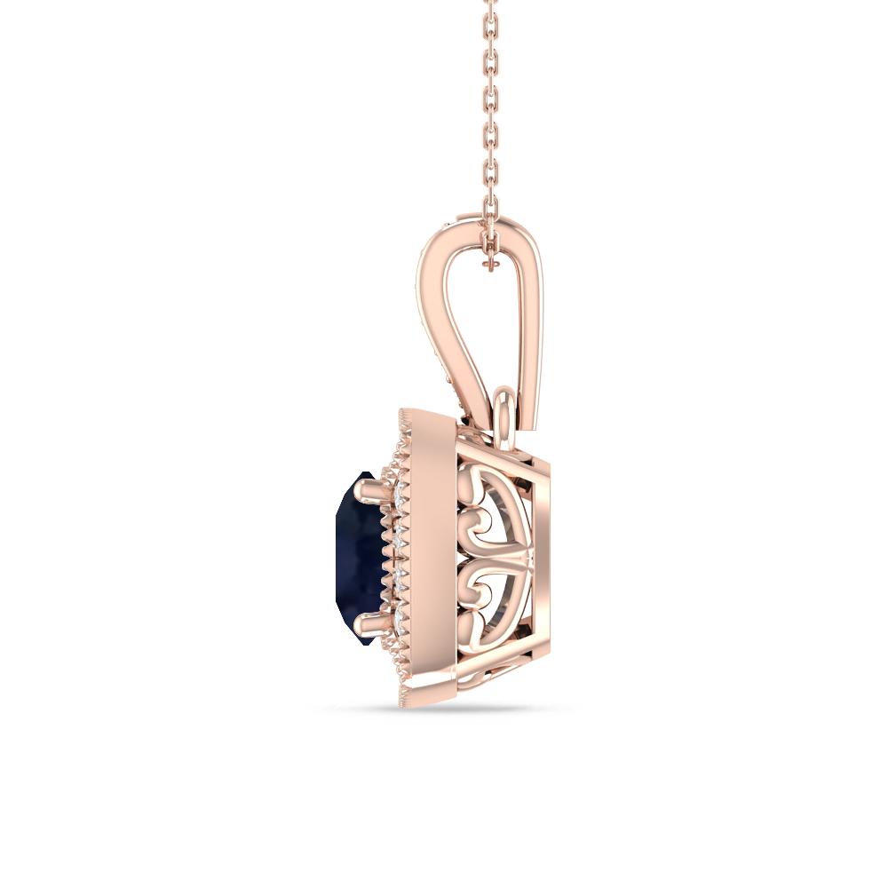 Rose Gold - Sapphire