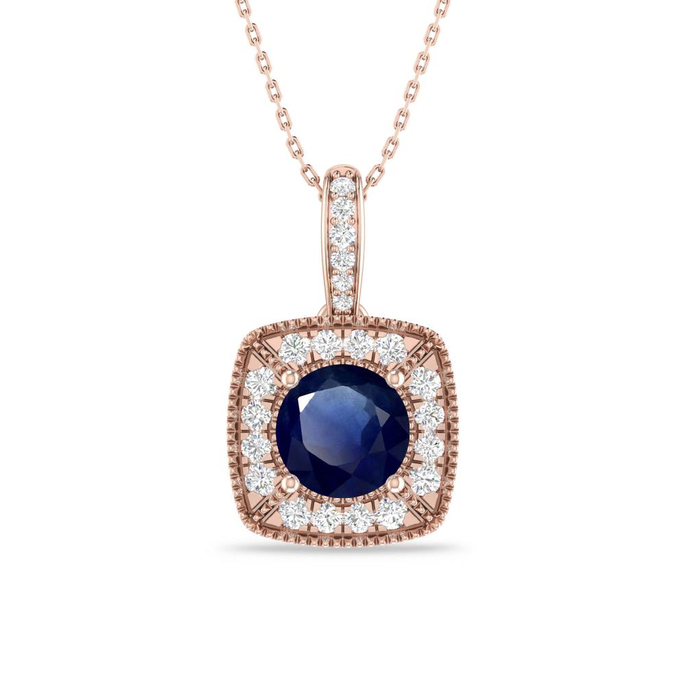 Rose Gold - Sapphire