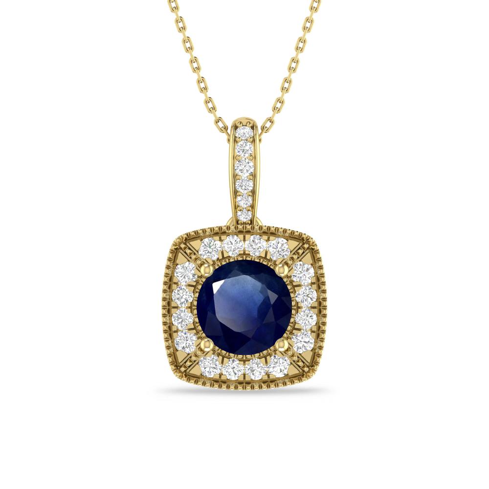 Yellow Gold - Sapphire
