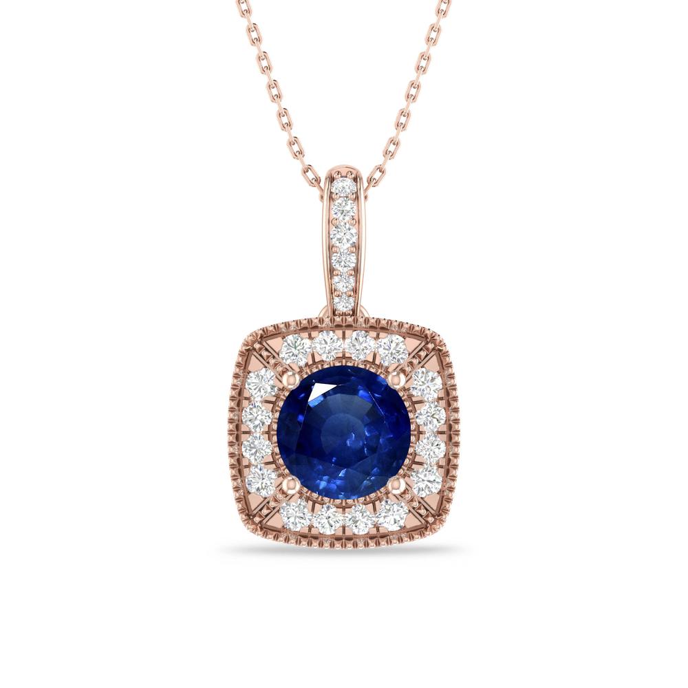 Rose Gold - Sapphire