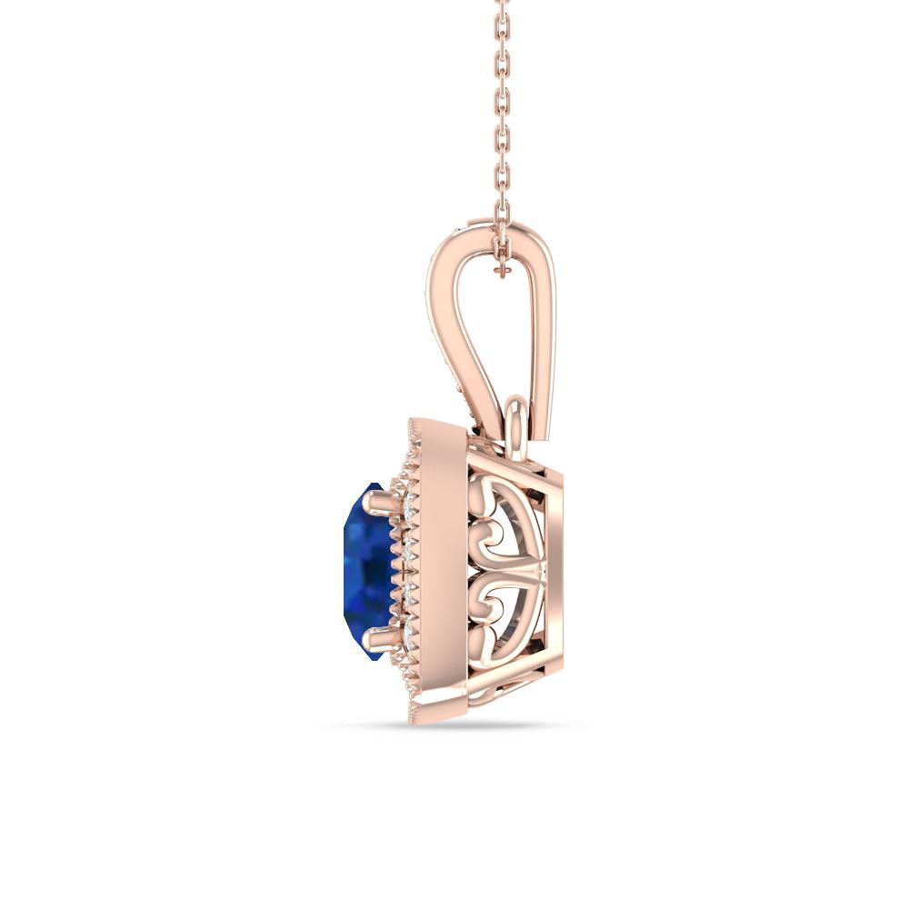 Rose Gold - Sapphire