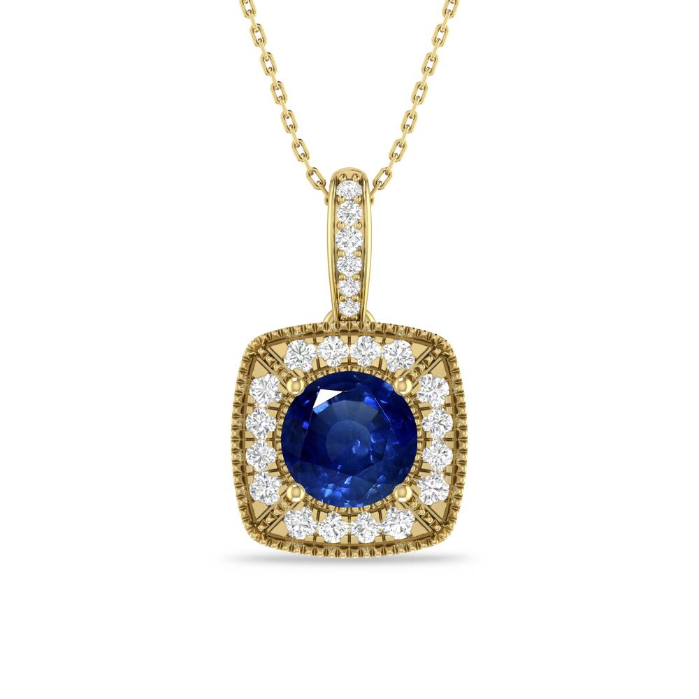 Yellow Gold - Sapphire