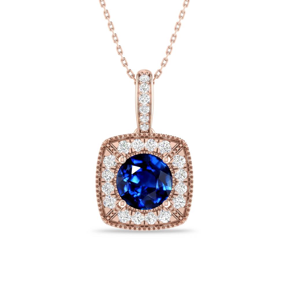 Rose Gold - Sapphire