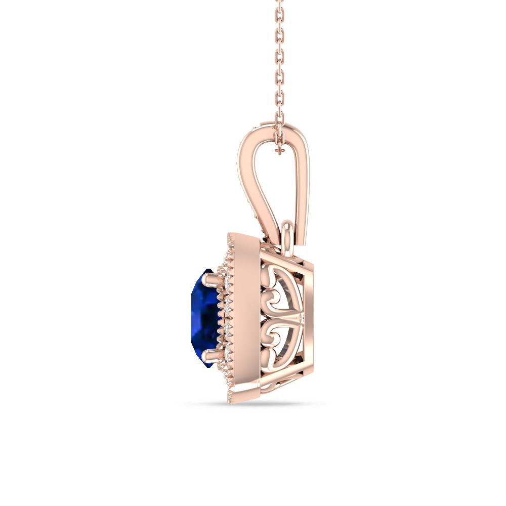 Rose Gold - Sapphire
