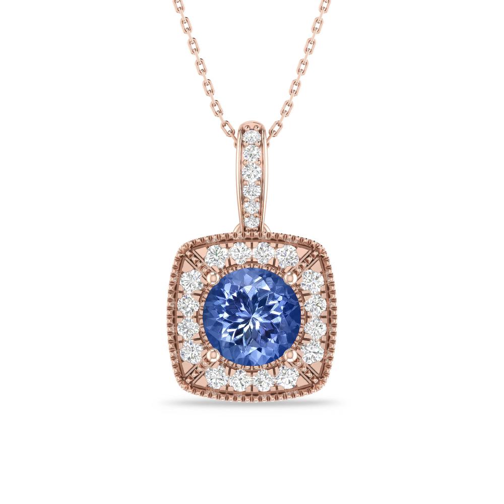Rose Gold - Tanzanite