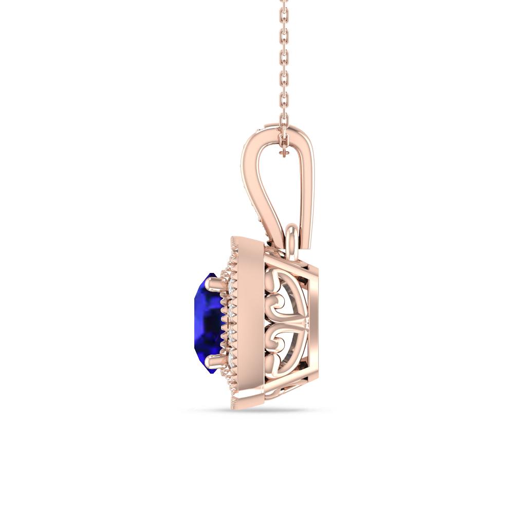 Rose Gold - Tanzanite