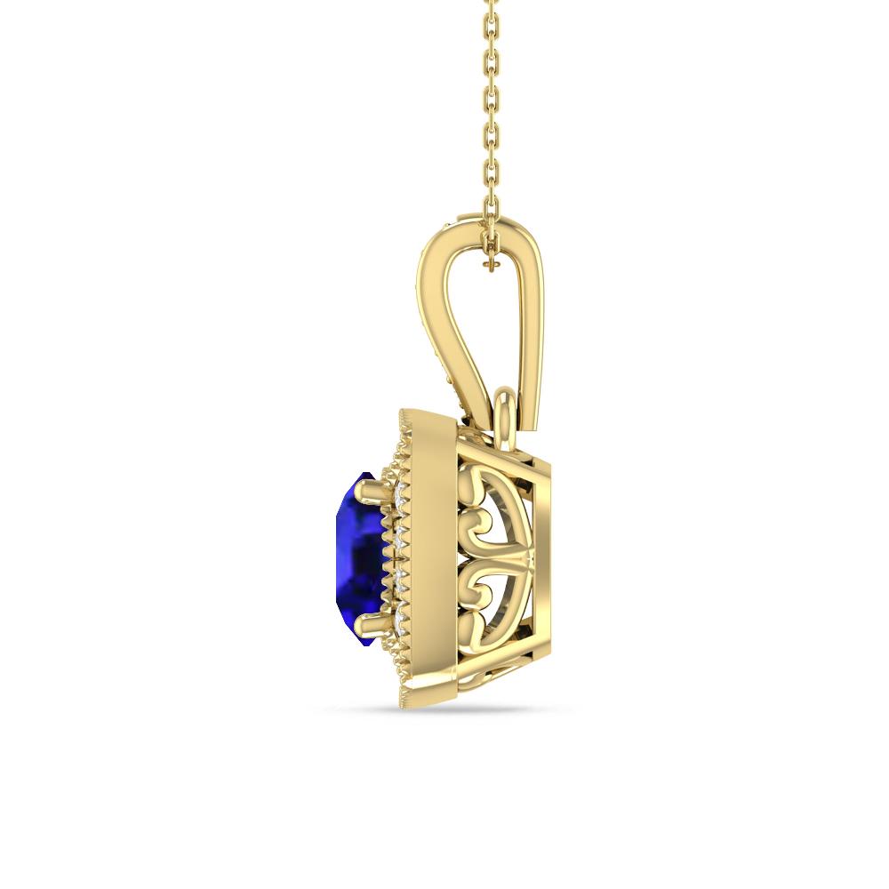 Yellow Gold - Tanzanite