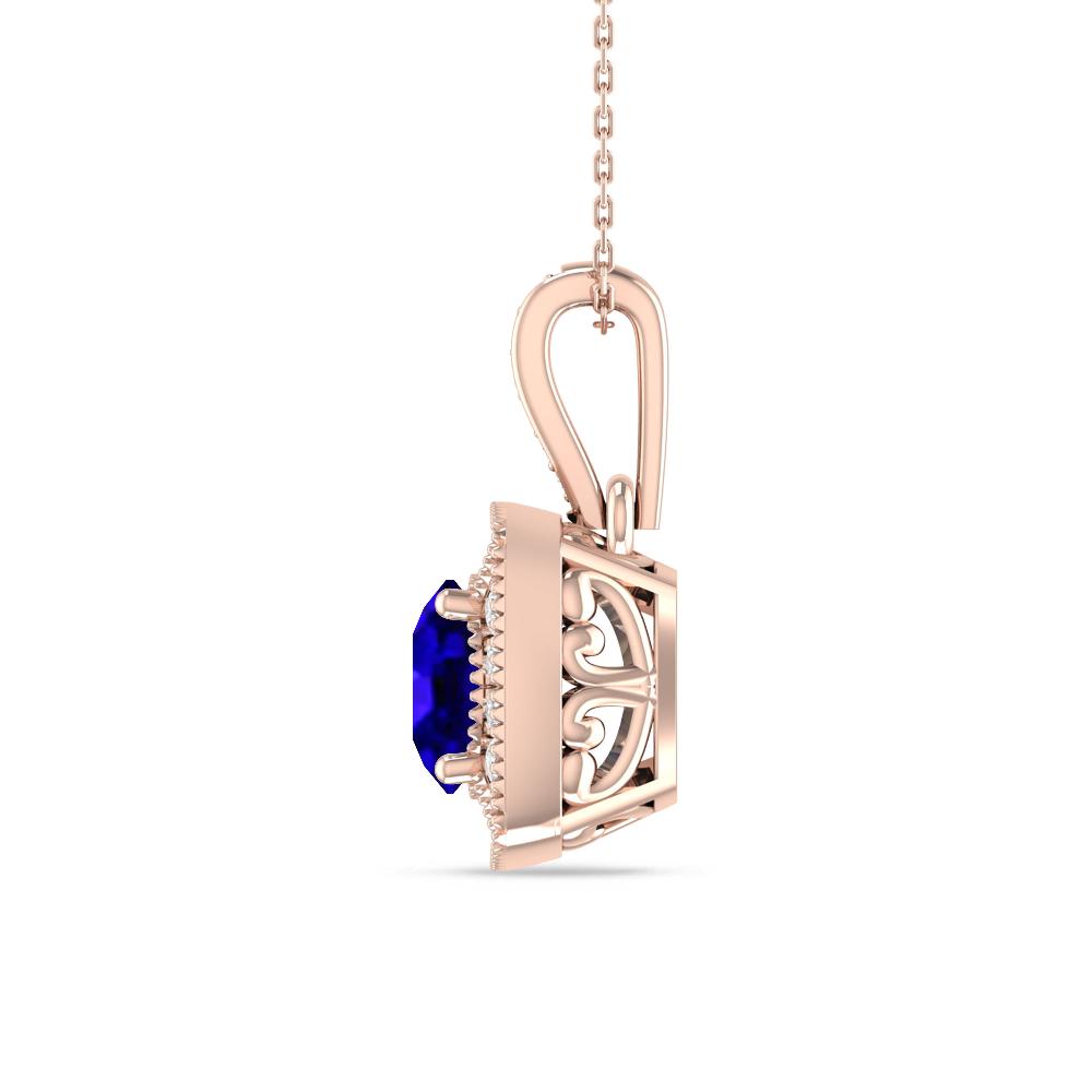 Rose Gold - Tanzanite