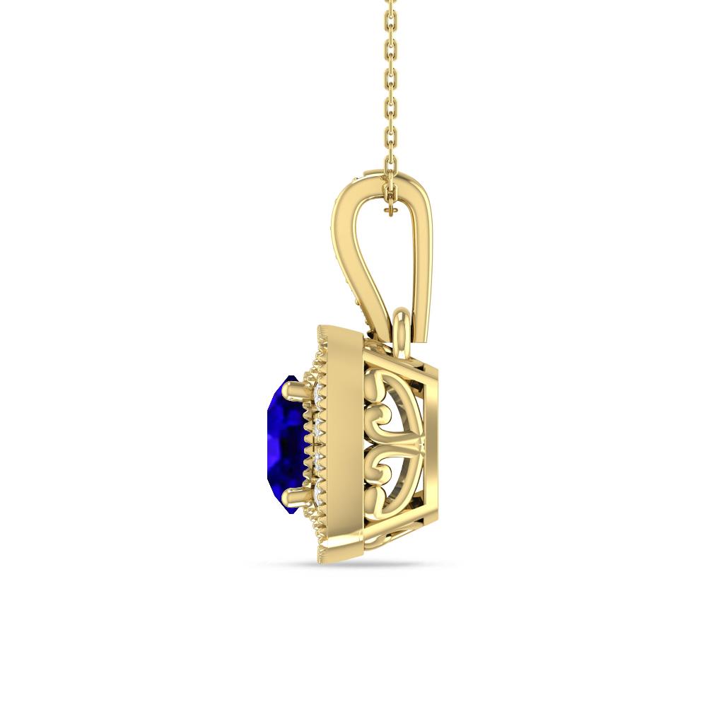 Yellow Gold - Tanzanite