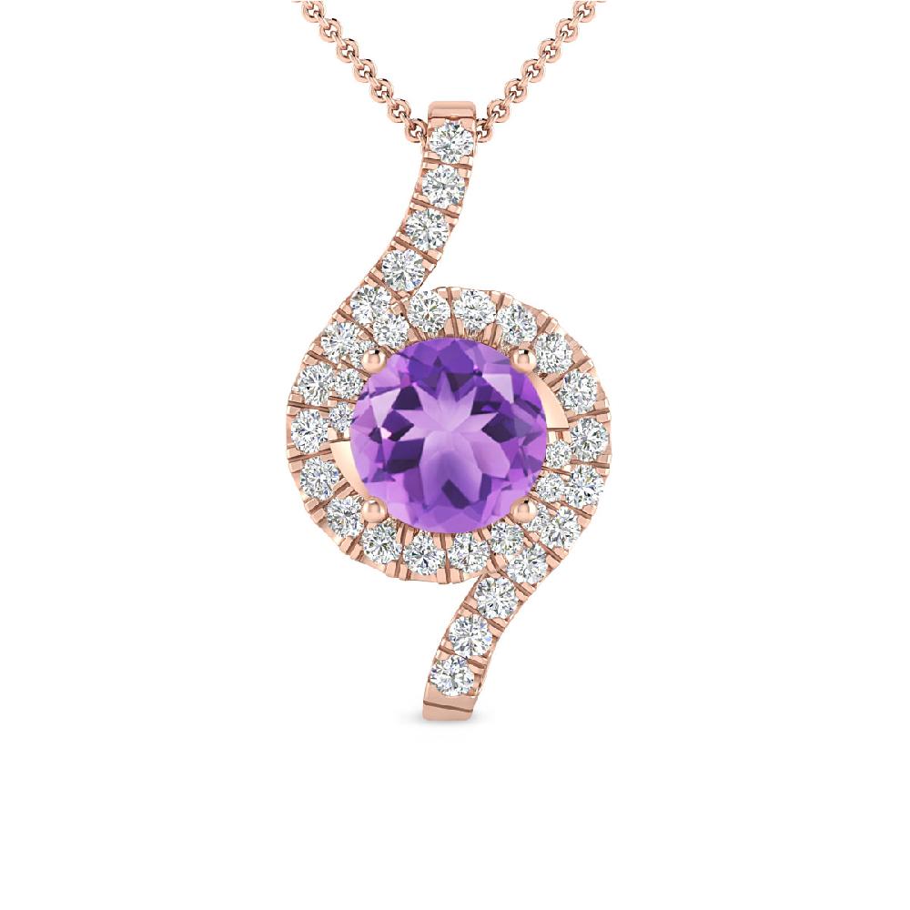 Rose Gold - Amethyst