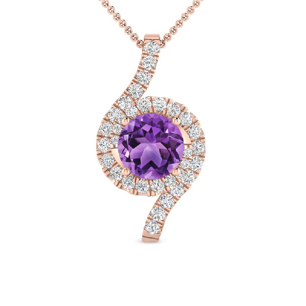 Rose Gold - Amethyst