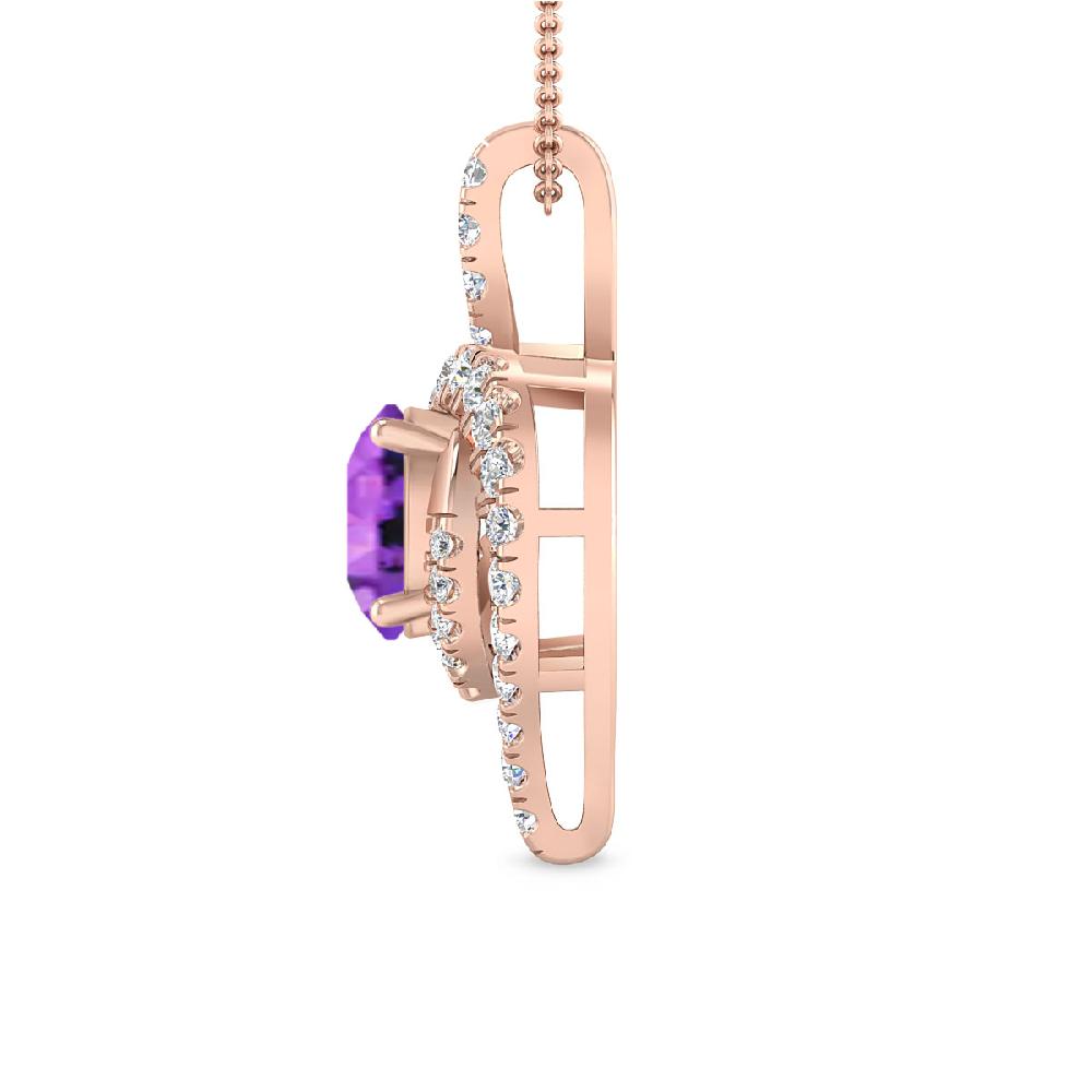 Rose Gold - Amethyst