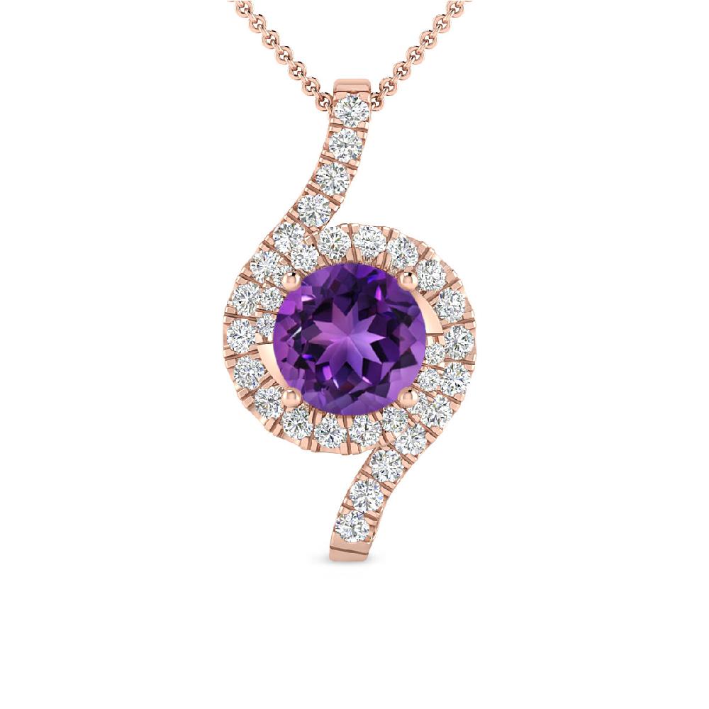 Rose Gold - Amethyst