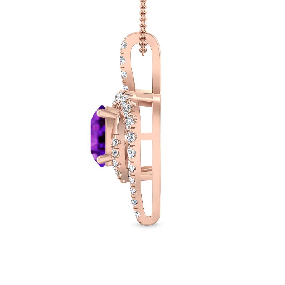 Rose Gold - Amethyst