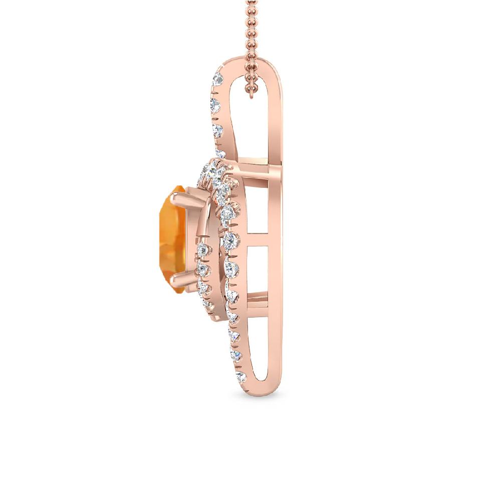 Rose Gold - Citrine