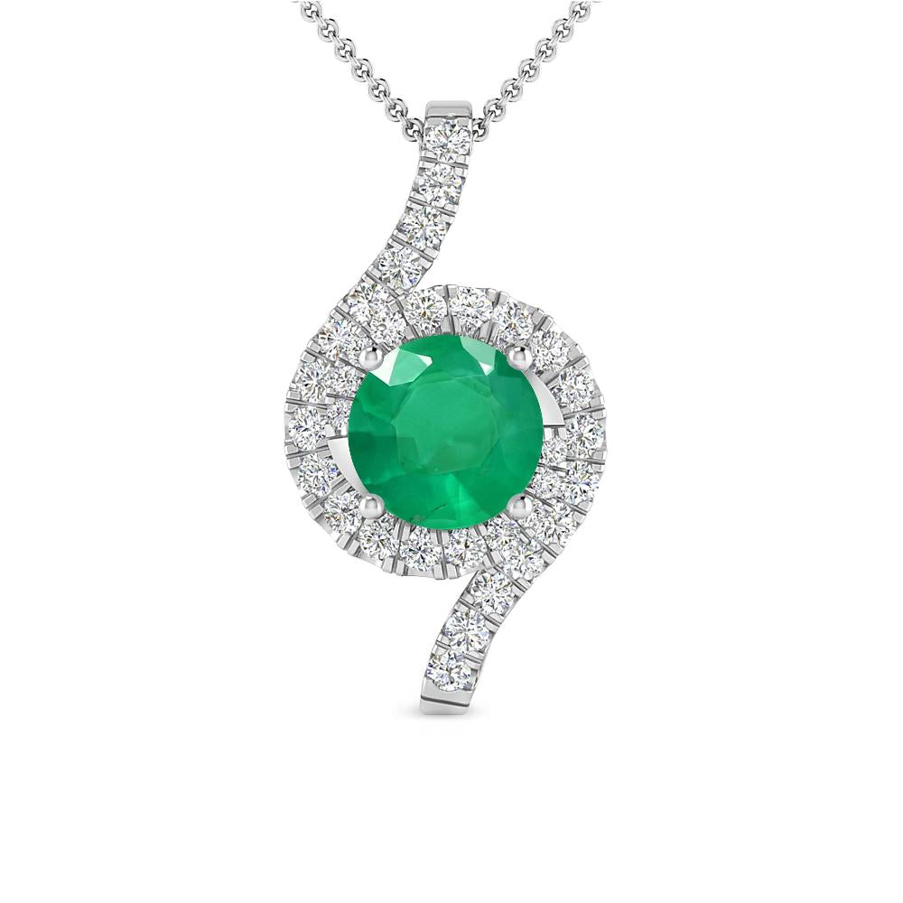 White Gold - Emerald