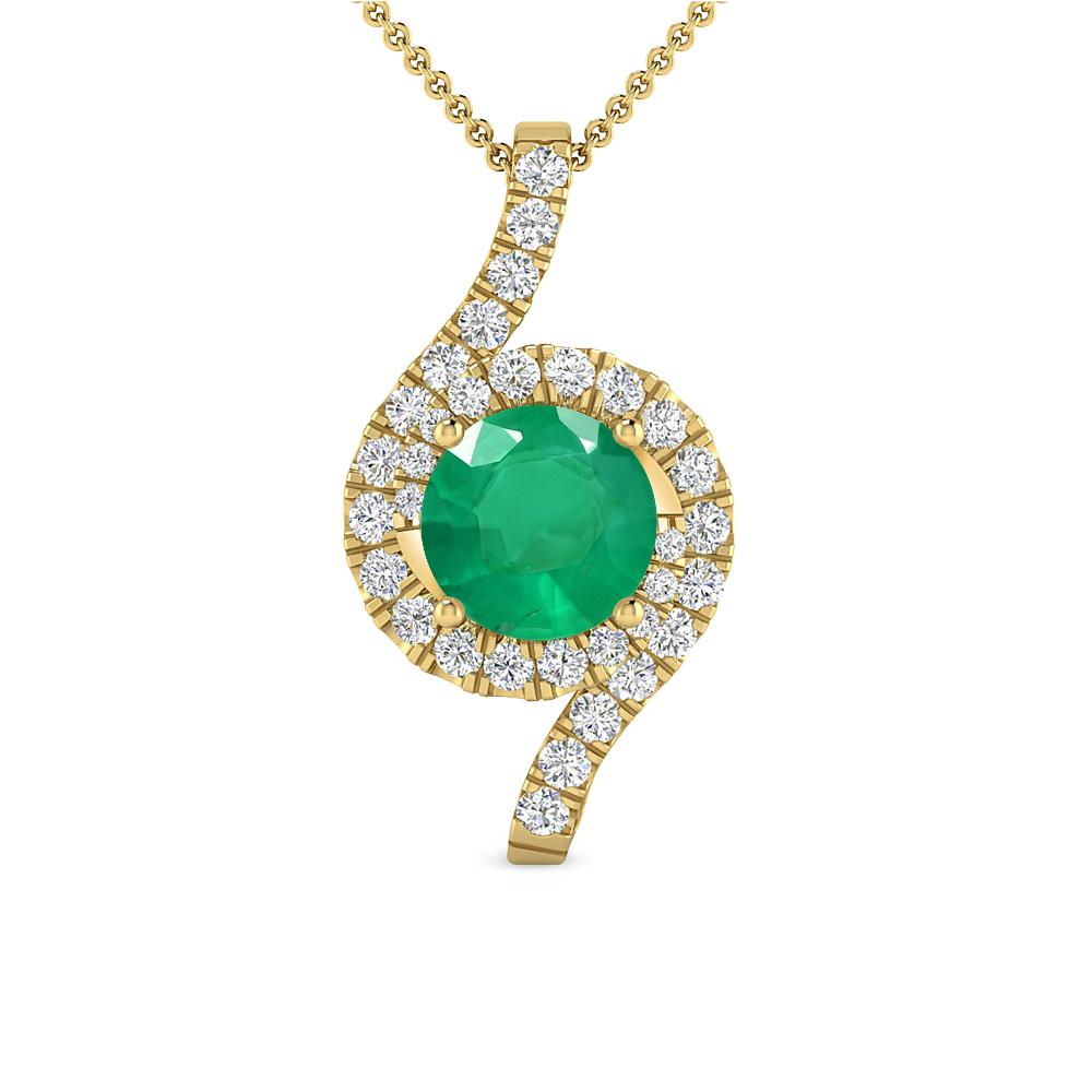 Yellow Gold - Emerald