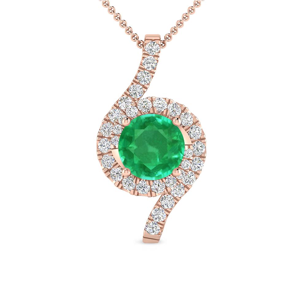 Rose Gold - Emerald