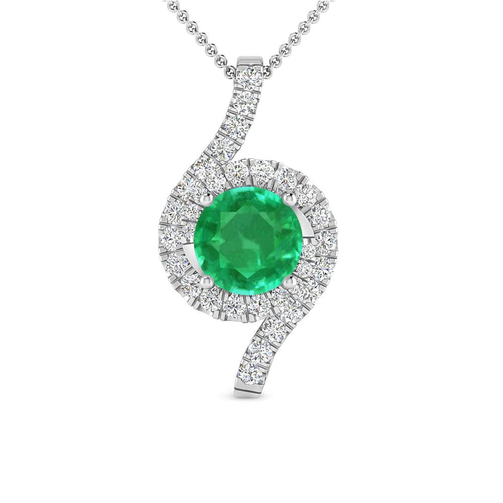 White Gold - Emerald