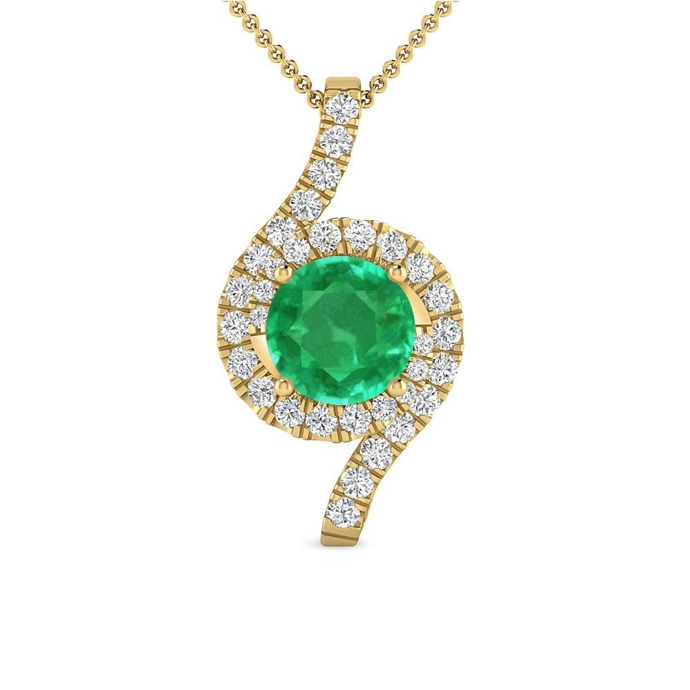 Yellow Gold - Emerald