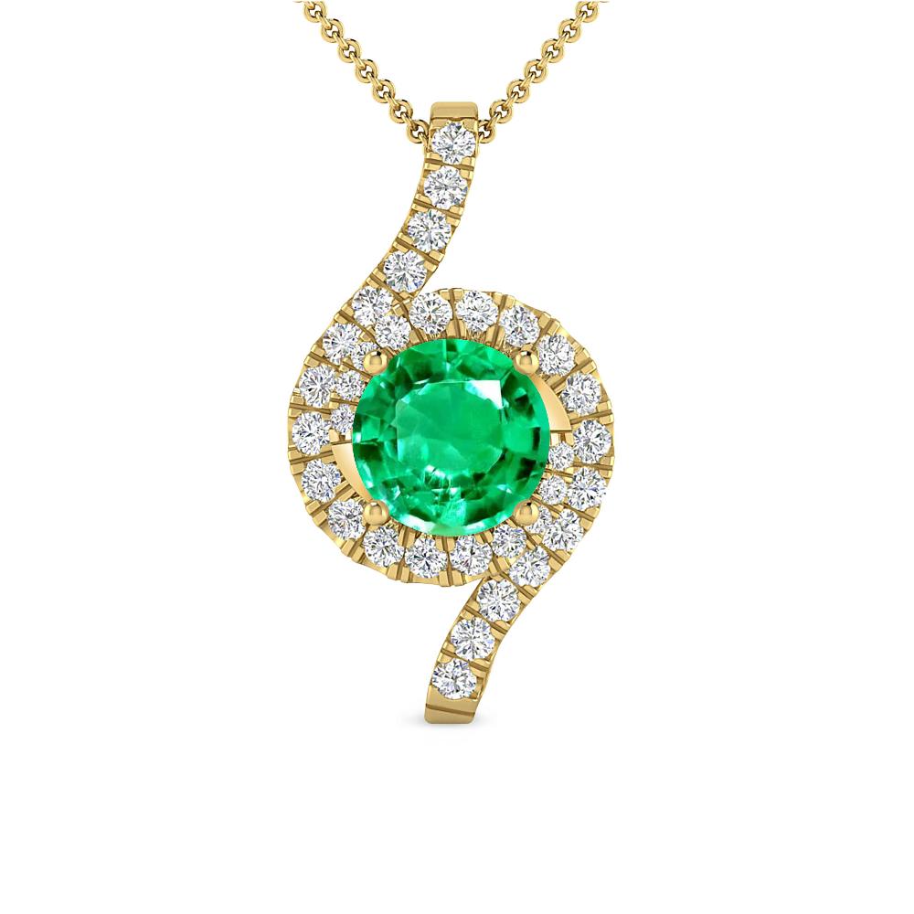 Yellow Gold - Emerald