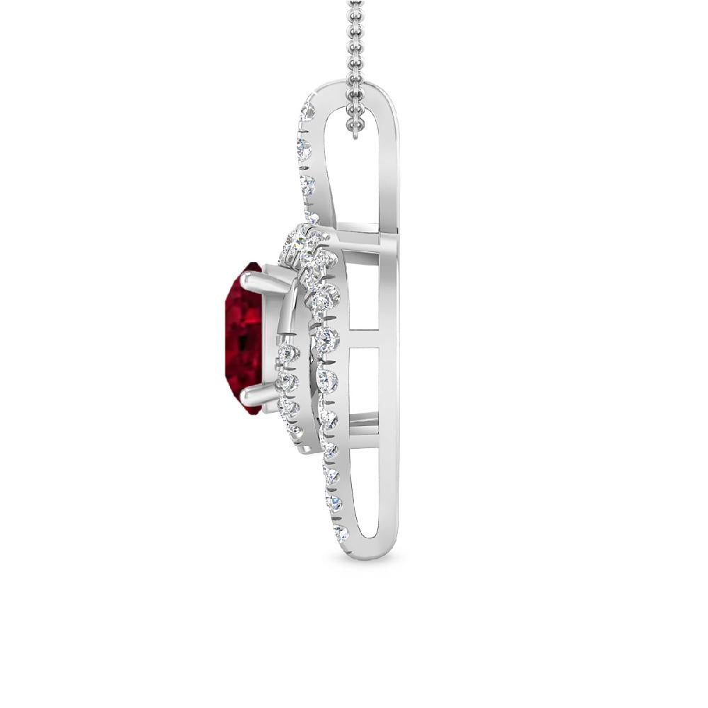 White Gold - Garnet