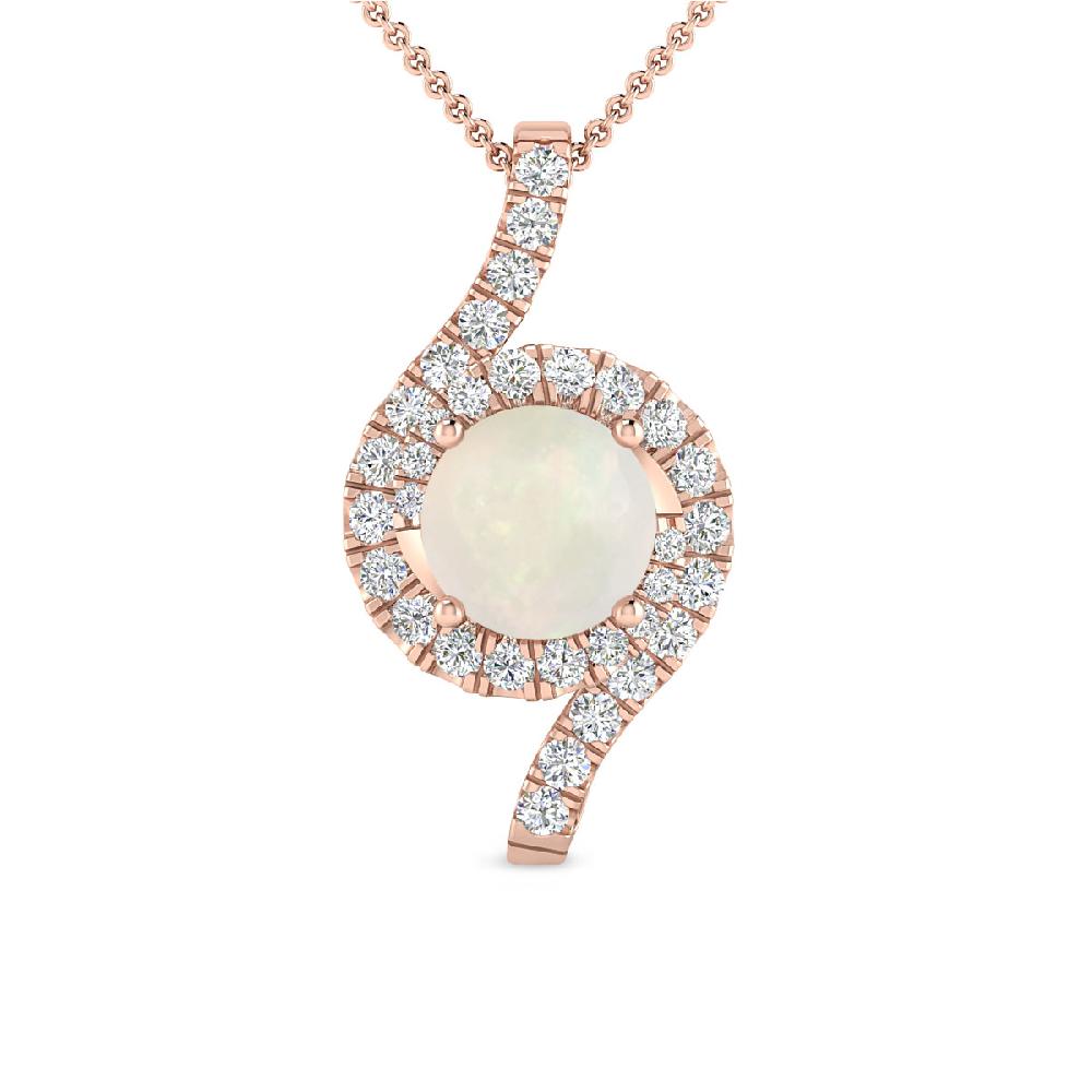 Rose Gold - Opal