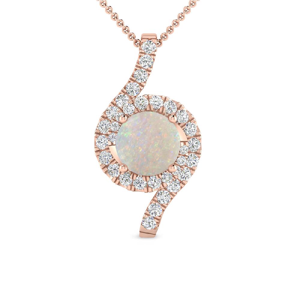 Rose Gold - Opal